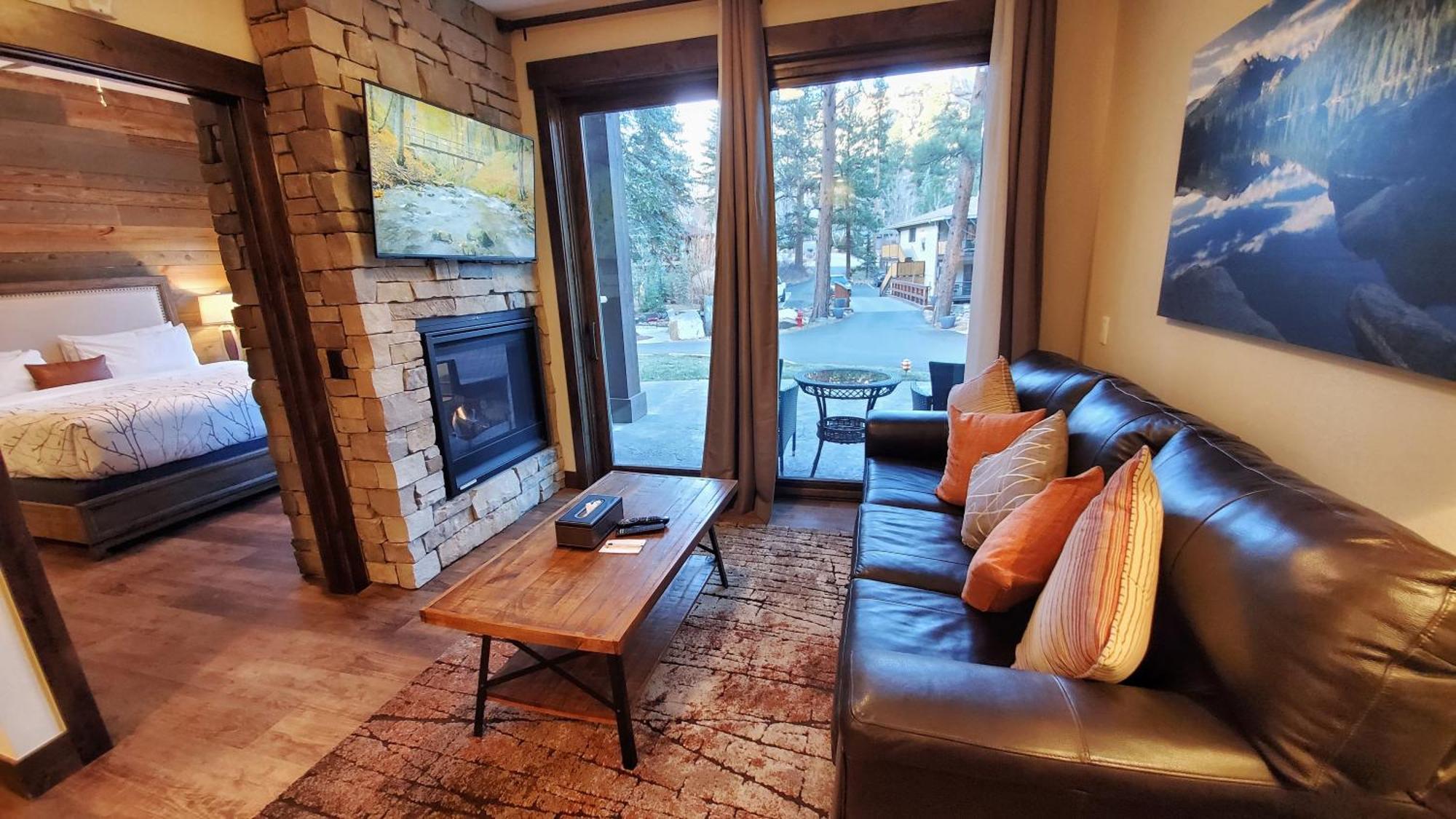 The Inn On Fall River & Fall River Cabins Estes Park Rum bild
